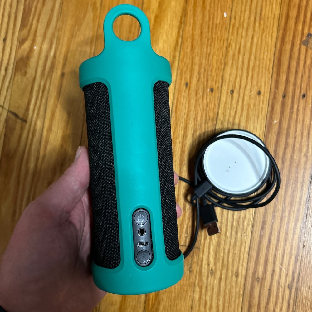 Amazon Tap Portable Bluetooth Speaker Alexa Enabled Teal Sling Model PW3840KL